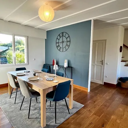 Βίλα Villa L'Oie Bleue - Halte Golf Wimereux Hardelot Le Touquet 7Adutes Parking *